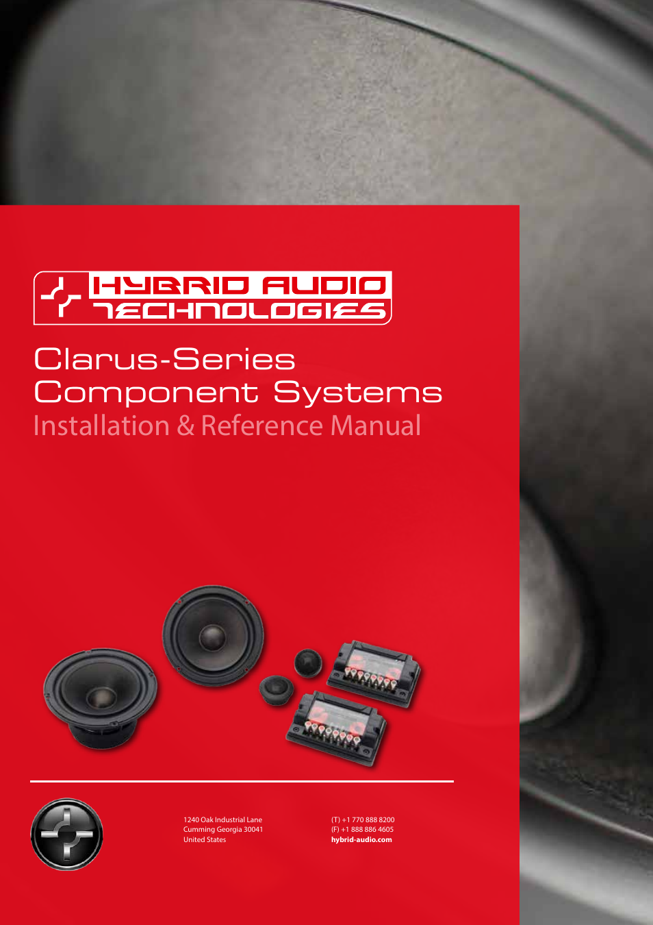 Hybrid Audio Technologies Clarus Series Components User Manual | 18 pages