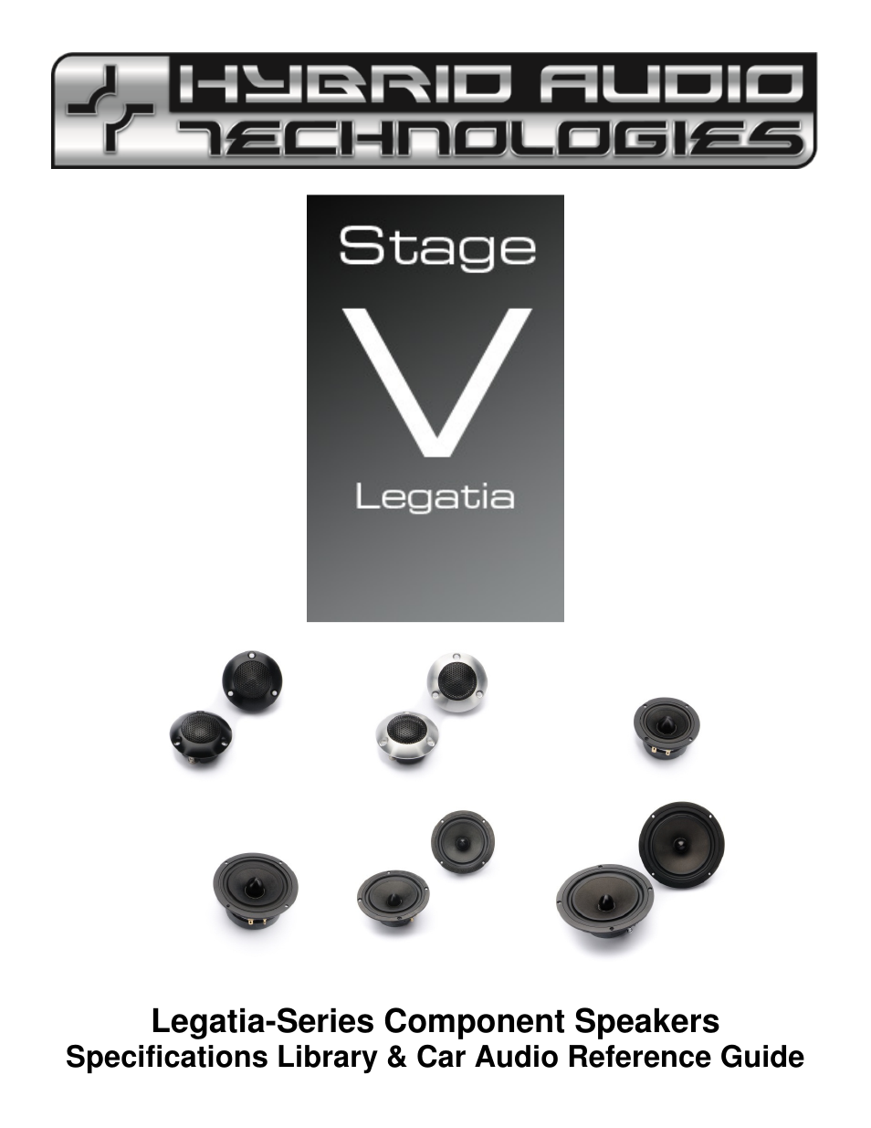 Hybrid Audio Technologies Legatia User Manual | 65 pages