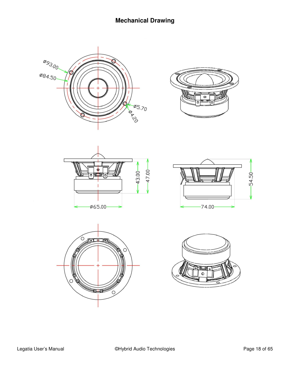 Hybrid Audio Technologies Legatia User Manual | Page 18 / 65