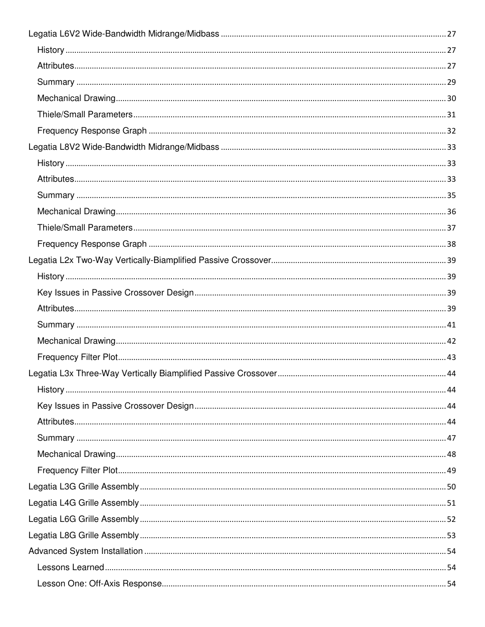 Hybrid Audio Technologies Legatia User Manual | Page 3 / 65