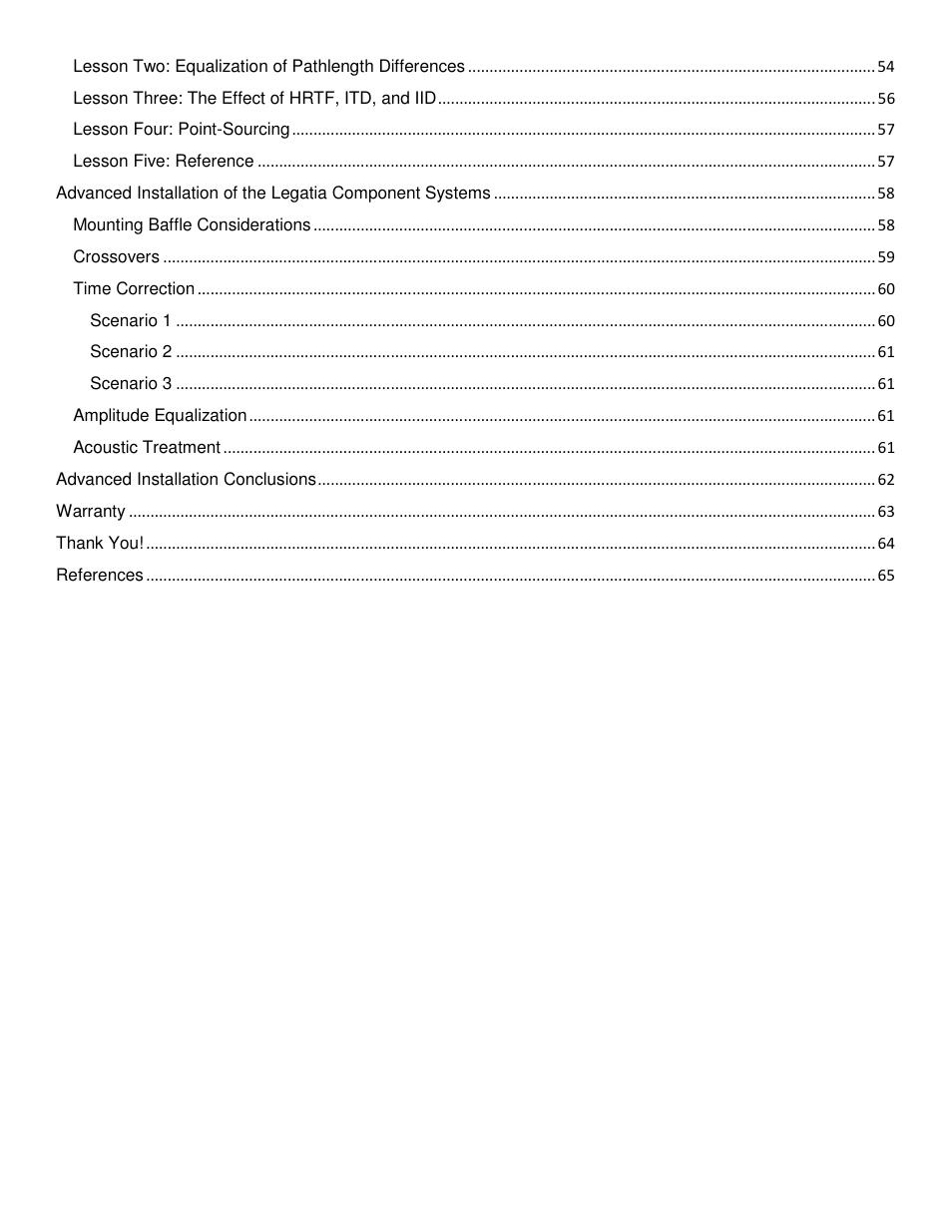 Hybrid Audio Technologies Legatia User Manual | Page 4 / 65