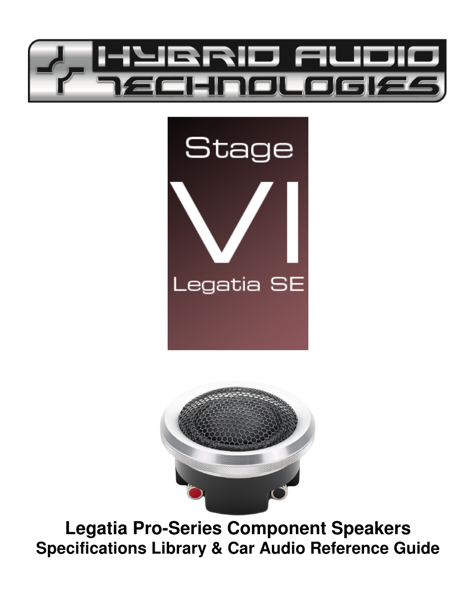 Hybrid Audio Technologies Legatia Pro User Manual | 42 pages