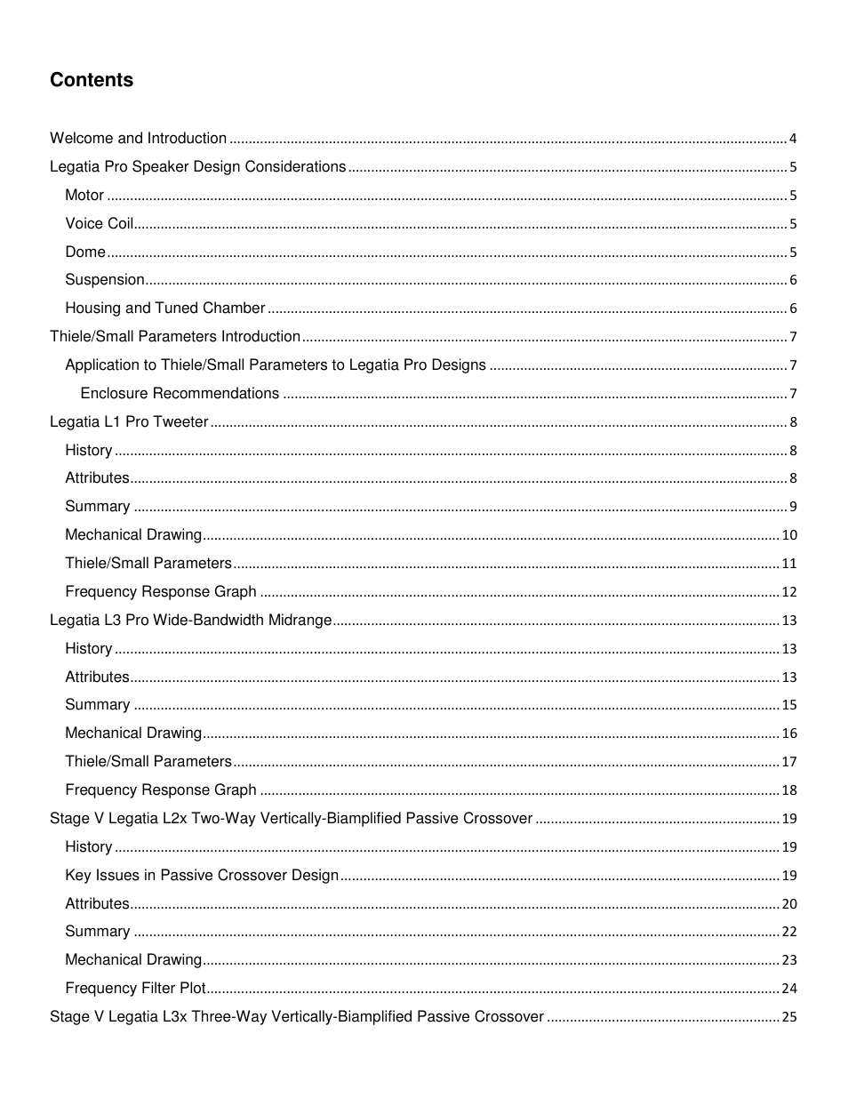 Hybrid Audio Technologies Legatia Pro User Manual | Page 2 / 42