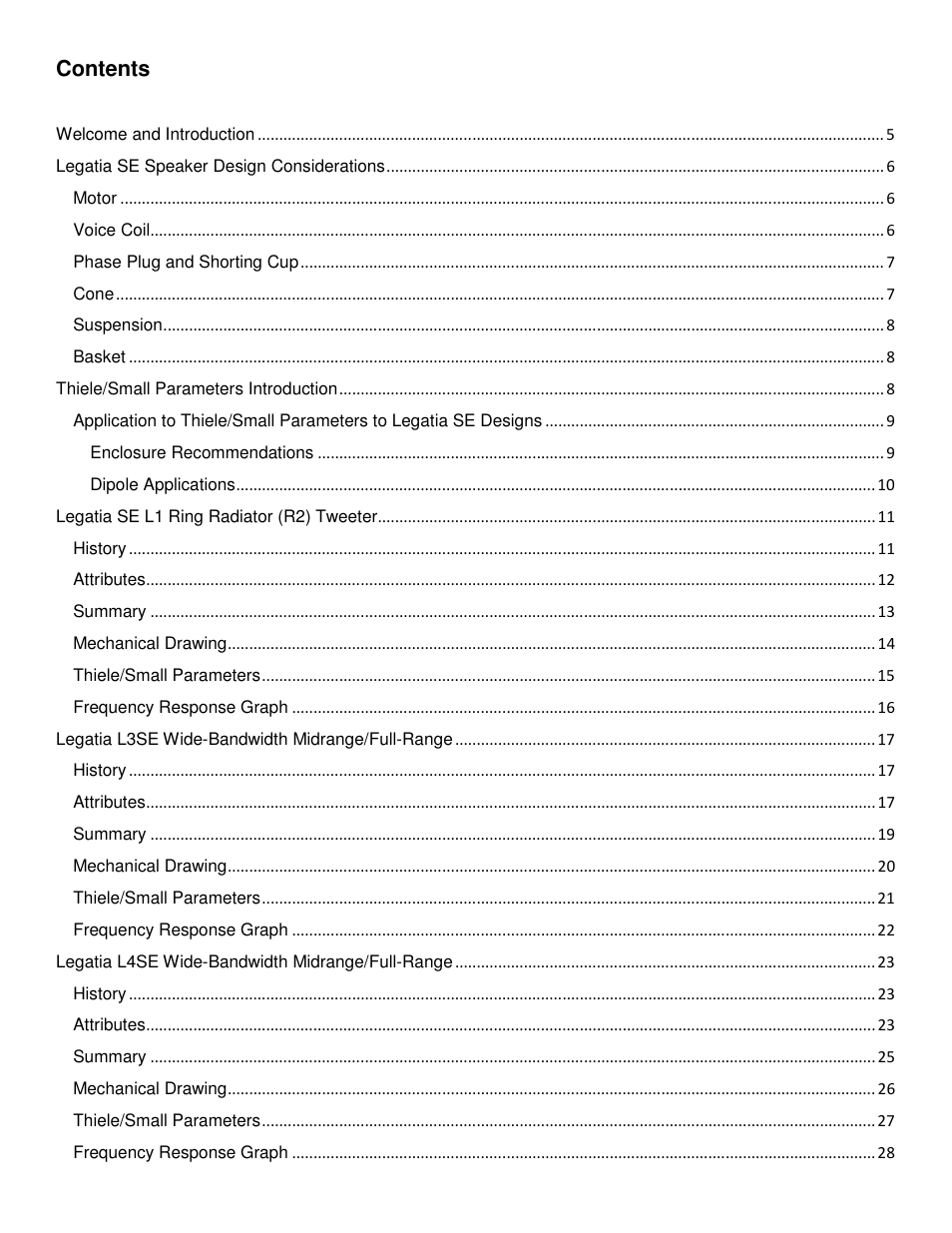 Hybrid Audio Technologies Legatia SE User Manual | Page 2 / 68