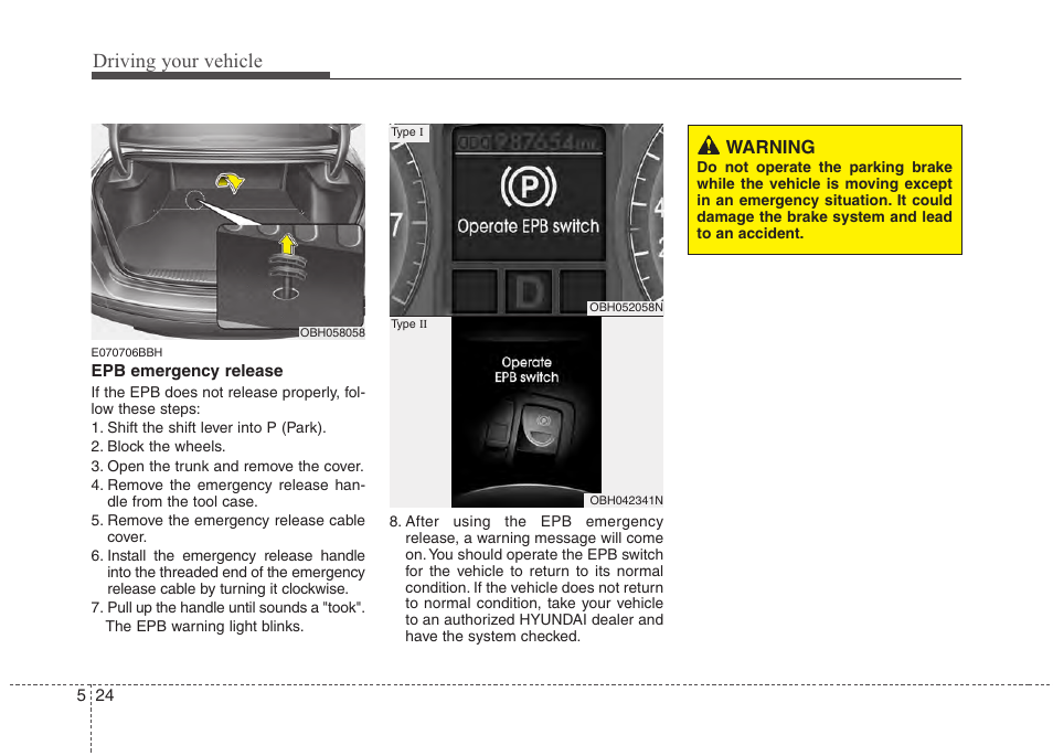 Driving your vehicle | Hyundai 2013 Genesis User Manual | Page 263 / 429