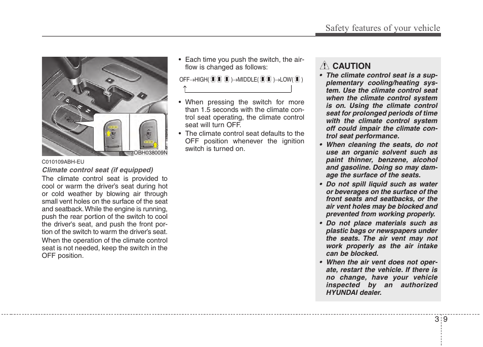 Safety features of your vehicle | Hyundai 2013 Genesis User Manual | Page 28 / 429