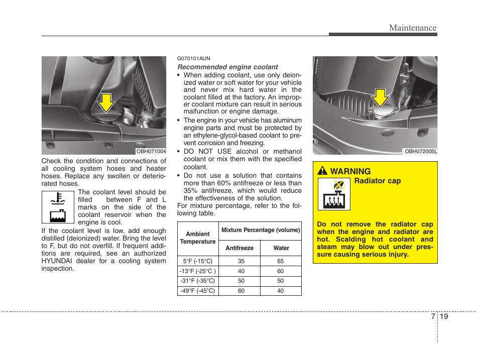 Maintenance | Hyundai 2013 Genesis User Manual | Page 353 / 429