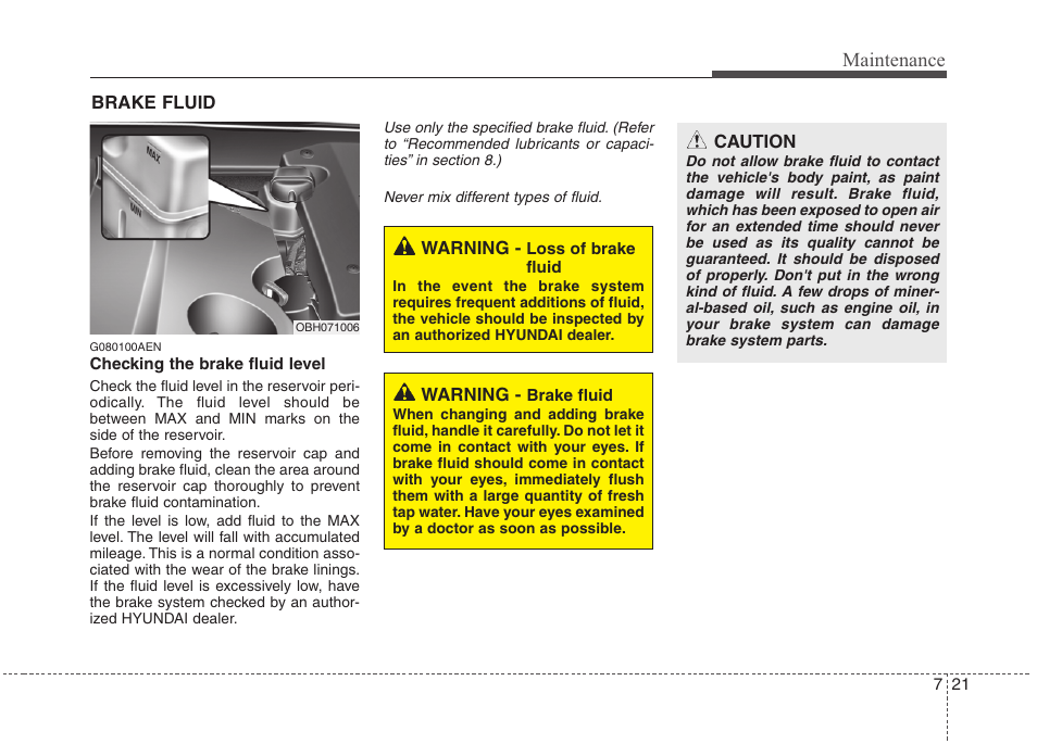 Maintenance | Hyundai 2013 Genesis User Manual | Page 355 / 429