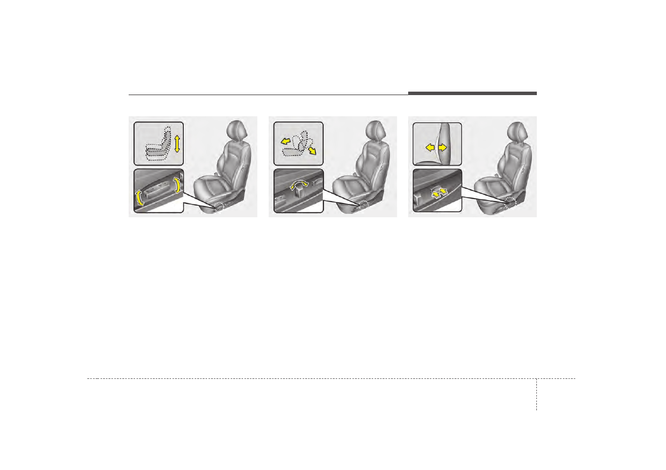 Safety features of your vehicle | Hyundai 2012 Sonata User Manual | Page 26 / 411