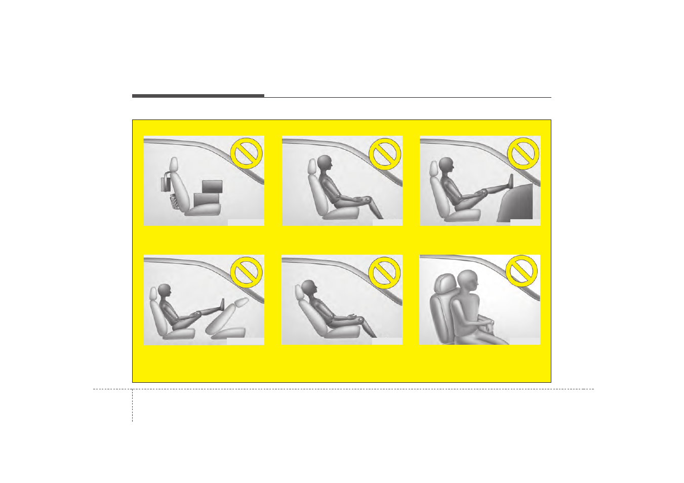 Safety features of your vehicle | Hyundai 2012 Sonata User Manual | Page 65 / 411