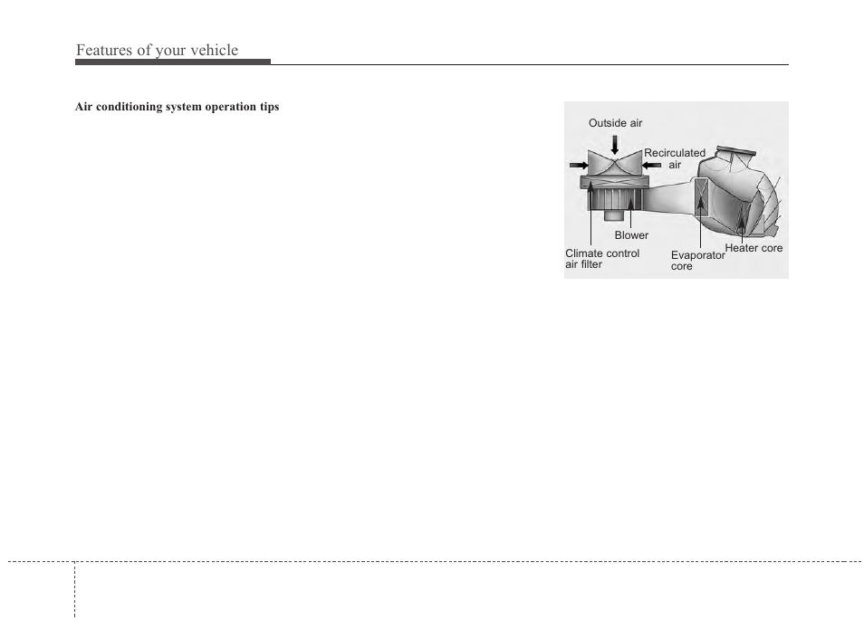 Features of your vehicle | Hyundai 2012 Santa Fe User Manual | Page 153 / 419