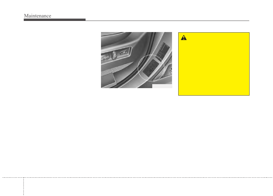 Maintenance | Hyundai 2012 Santa Fe User Manual | Page 359 / 419