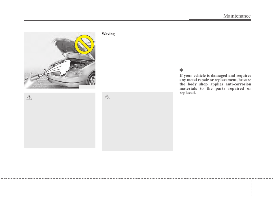 Maintenance | Hyundai 2012 Santa Fe User Manual | Page 392 / 419