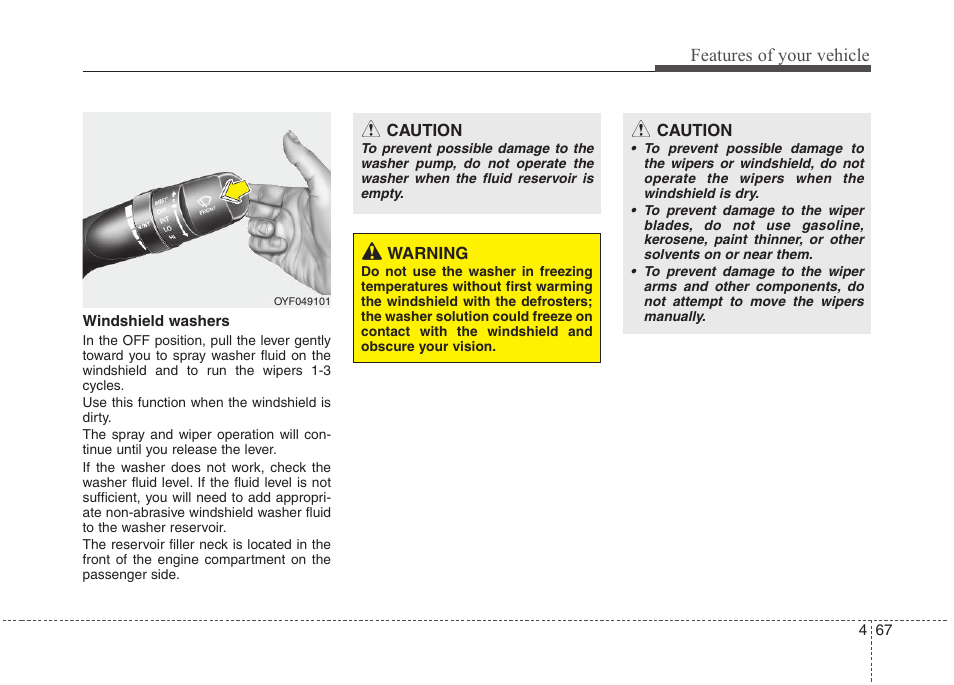 Features of your vehicle | Hyundai 2012 Elantra User Manual | Page 145 / 383