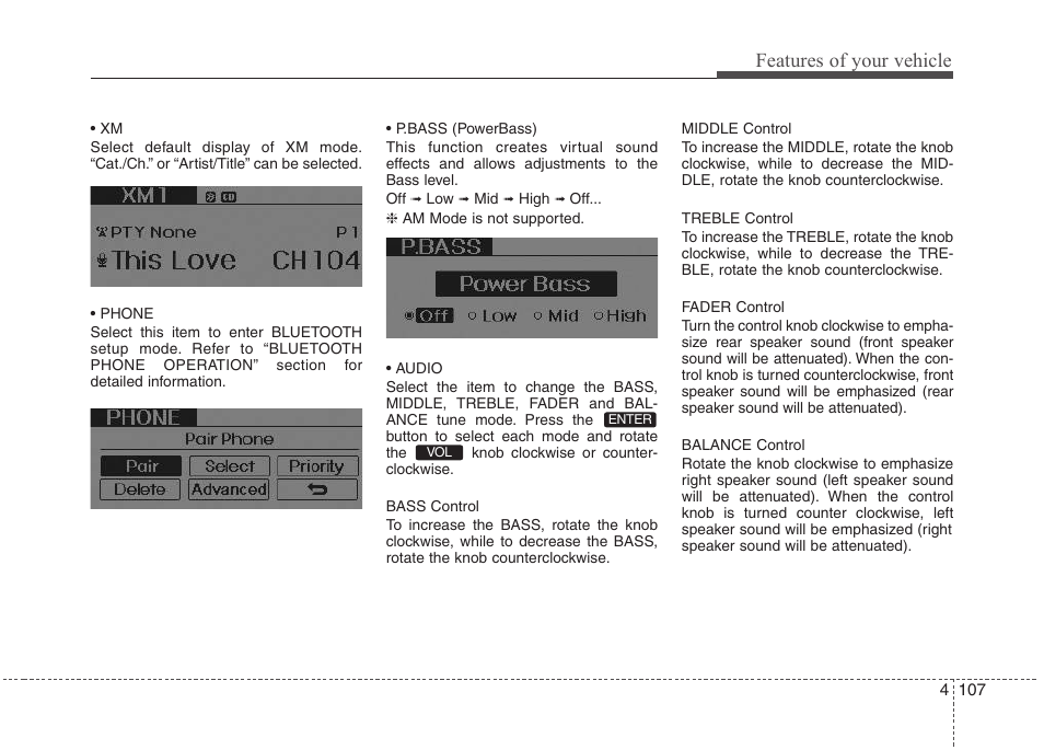 Features of your vehicle | Hyundai 2012 Elantra User Manual | Page 185 / 383