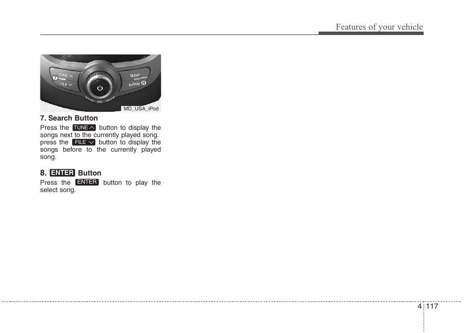 Features of your vehicle | Hyundai 2012 Elantra User Manual | Page 195 / 383