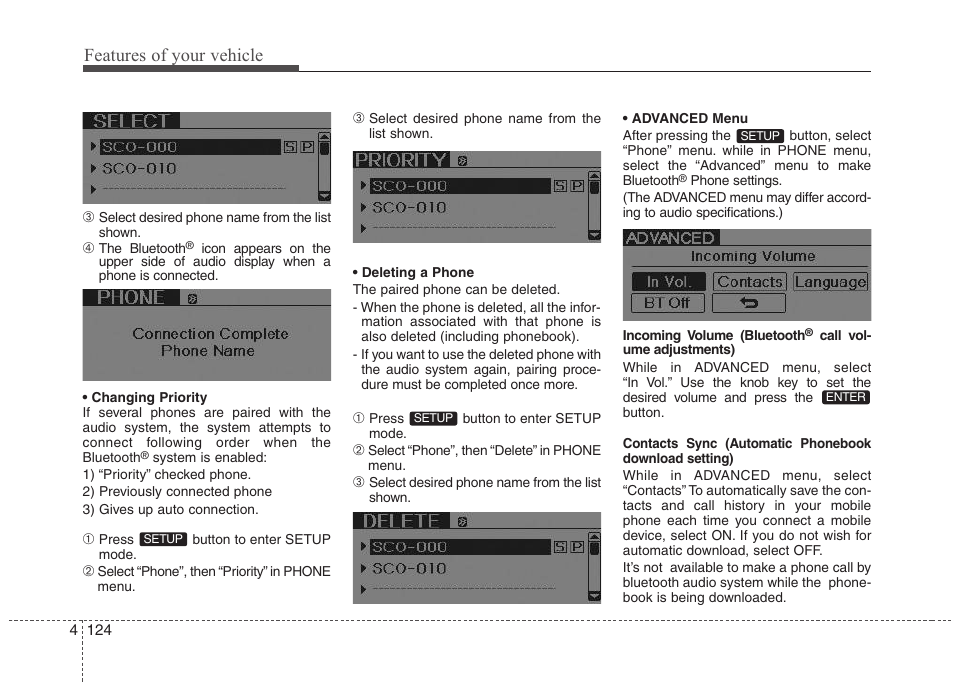 Features of your vehicle | Hyundai 2012 Elantra User Manual | Page 202 / 383