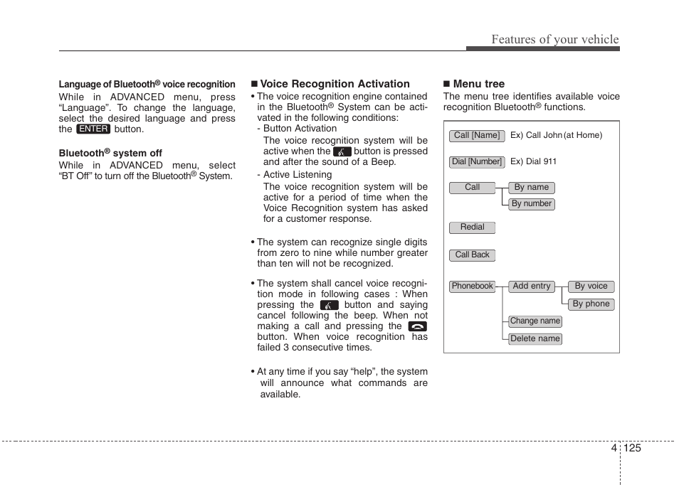 Features of your vehicle | Hyundai 2012 Elantra User Manual | Page 203 / 383