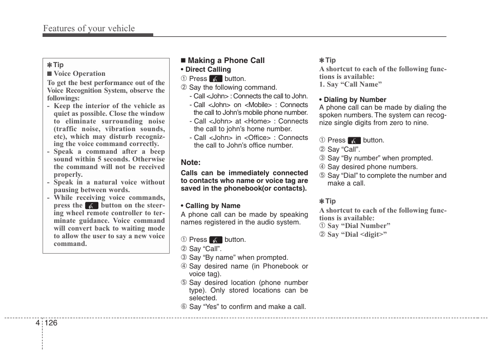 Features of your vehicle | Hyundai 2012 Elantra User Manual | Page 204 / 383