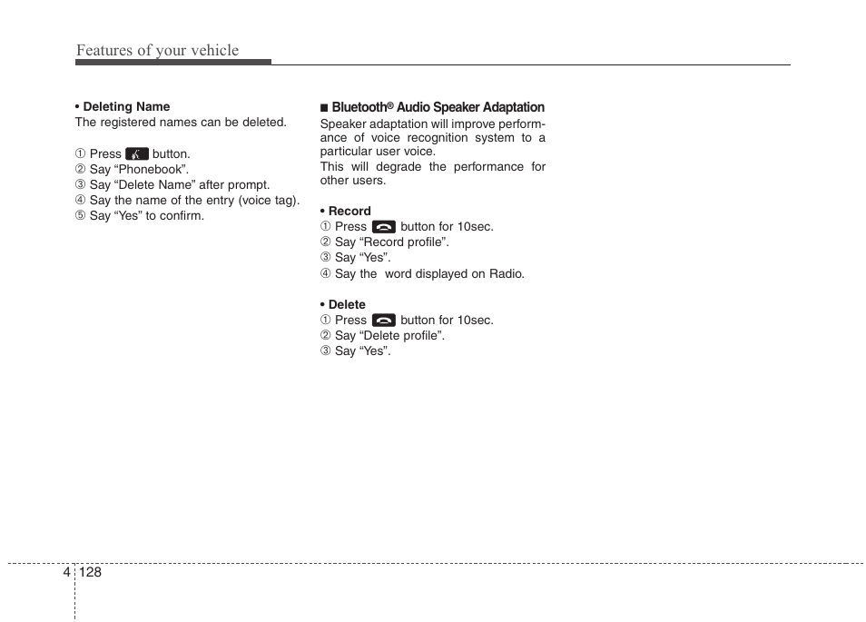 Features of your vehicle | Hyundai 2012 Elantra User Manual | Page 206 / 383