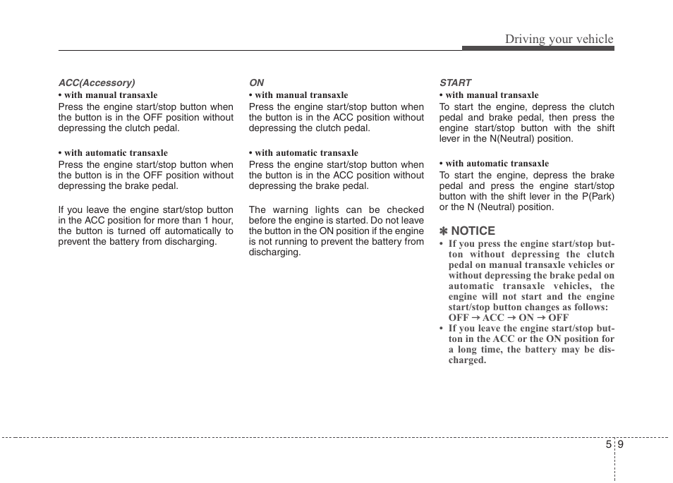 Driving your vehicle | Hyundai 2012 Elantra User Manual | Page 216 / 383