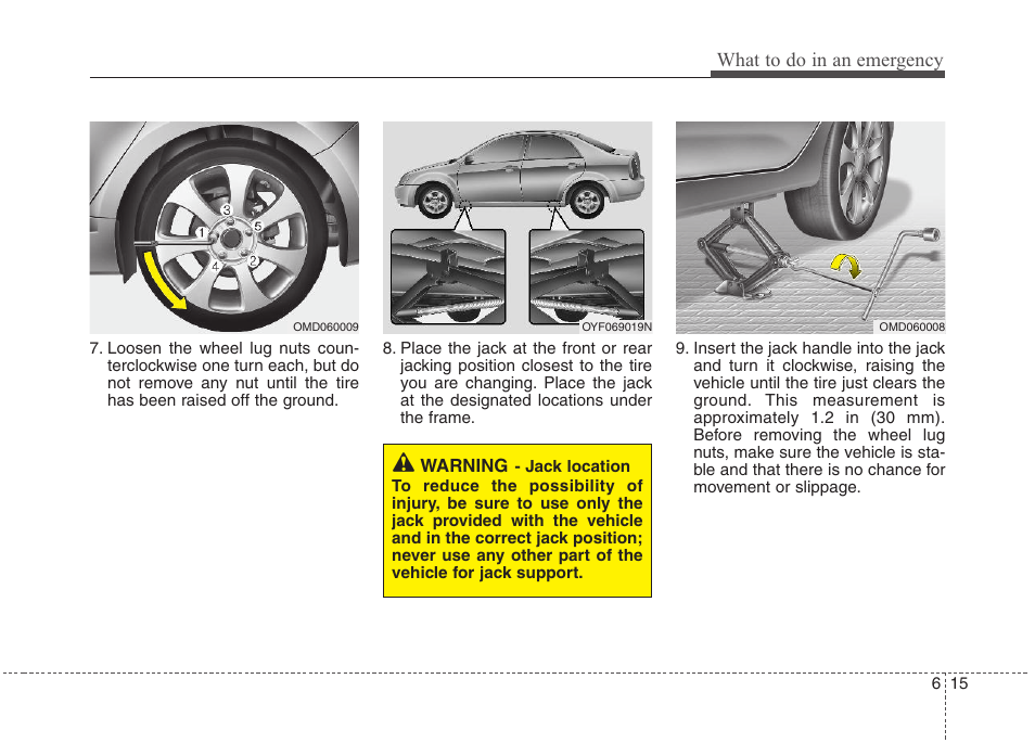 What to do in an emergency | Hyundai 2012 Elantra User Manual | Page 274 / 383