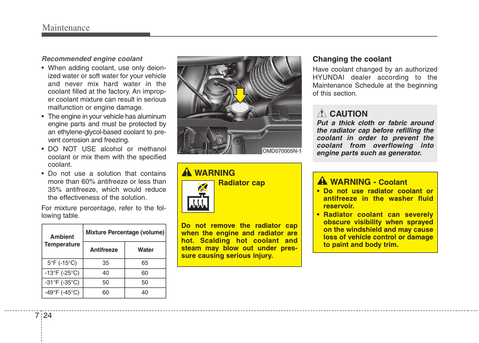 Maintenance | Hyundai 2012 Elantra User Manual | Page 312 / 383