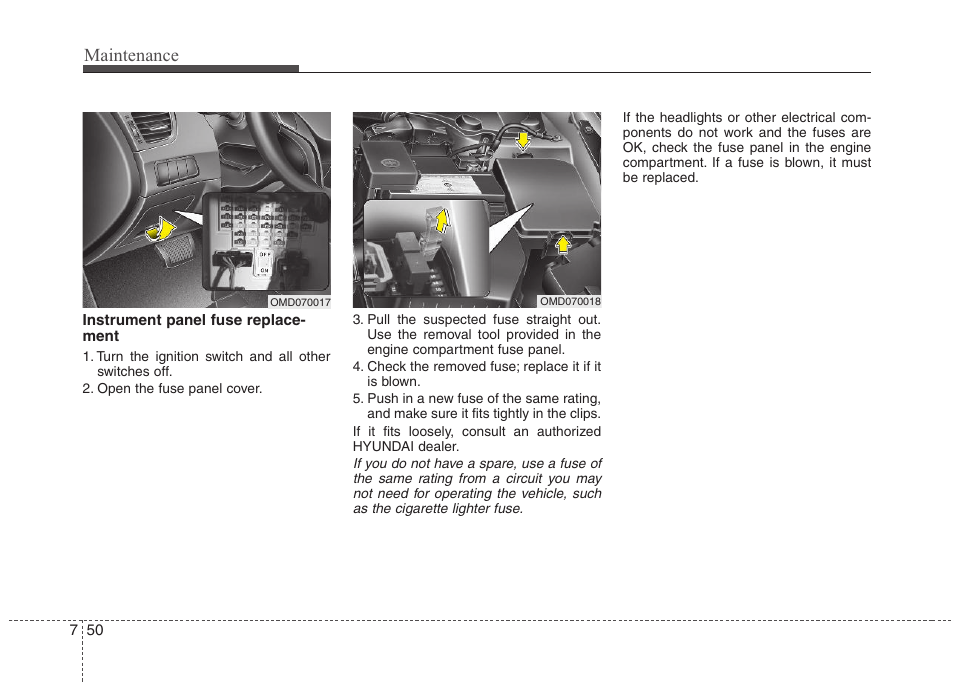 Maintenance | Hyundai 2012 Elantra User Manual | Page 338 / 383