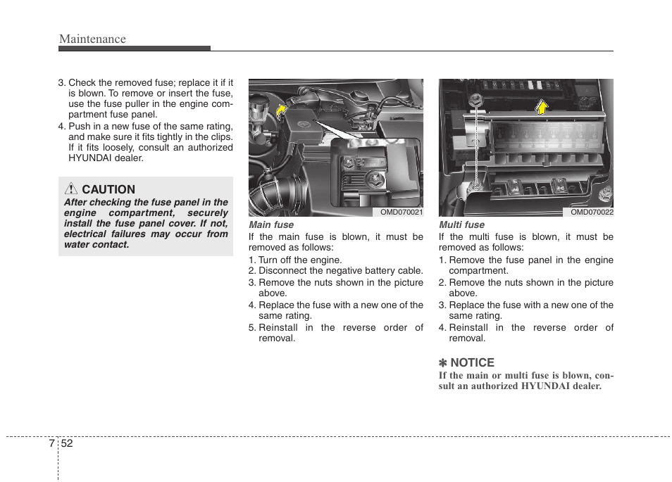 Maintenance | Hyundai 2012 Elantra User Manual | Page 340 / 383