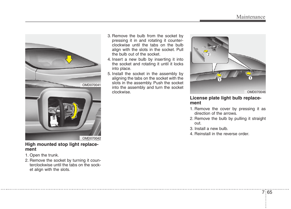 Maintenance | Hyundai 2012 Elantra User Manual | Page 353 / 383