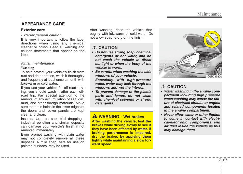 Maintenance | Hyundai 2012 Elantra User Manual | Page 355 / 383