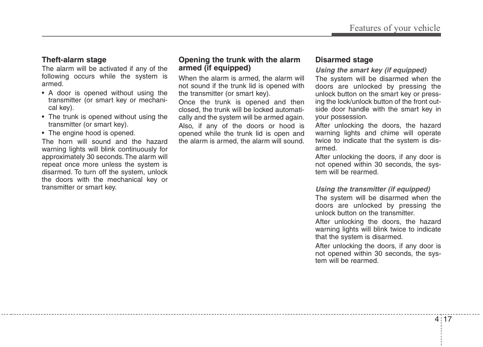 Features of your vehicle | Hyundai 2012 Elantra User Manual | Page 95 / 383