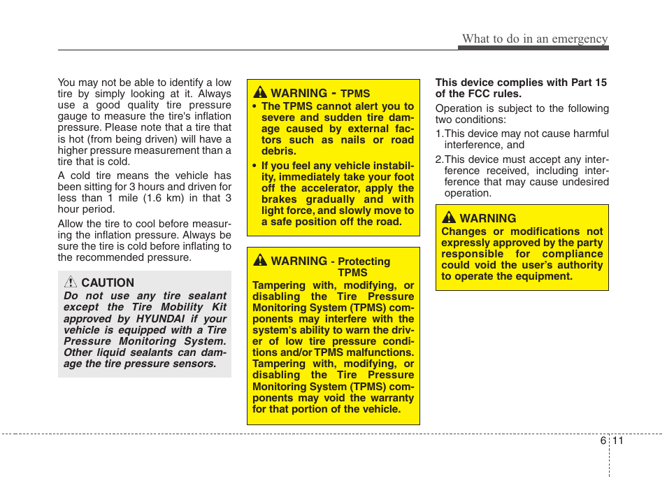 Hyundai 2012 Accent User Manual | Page 257 / 370