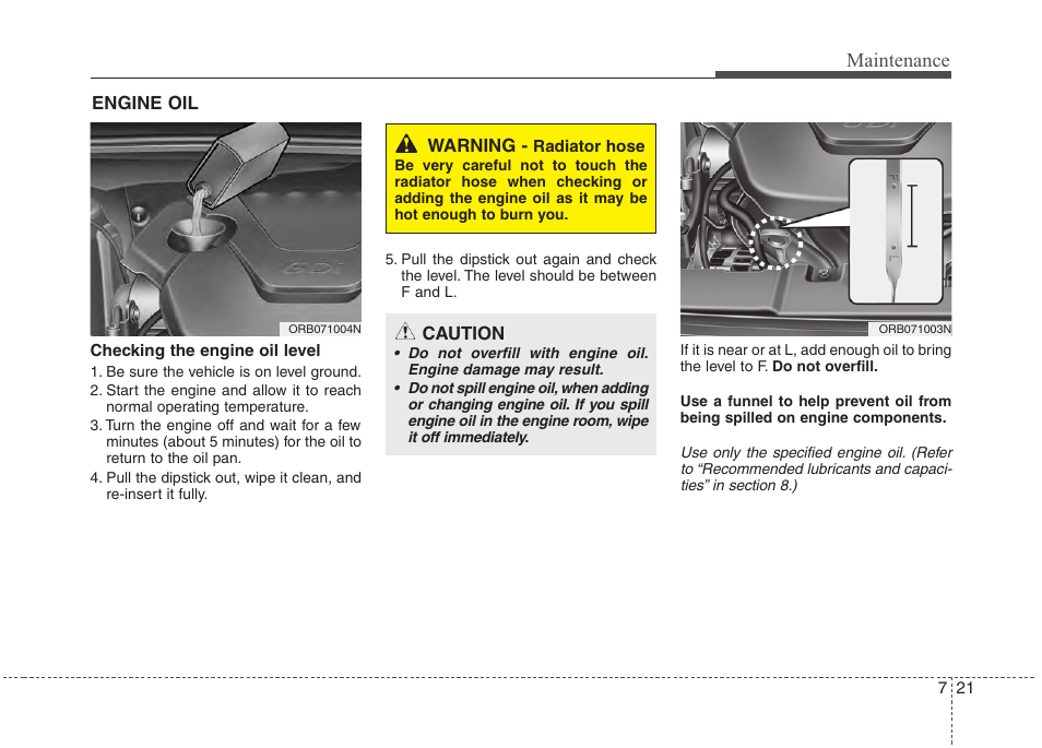 Maintenance | Hyundai 2012 Accent User Manual | Page 296 / 370