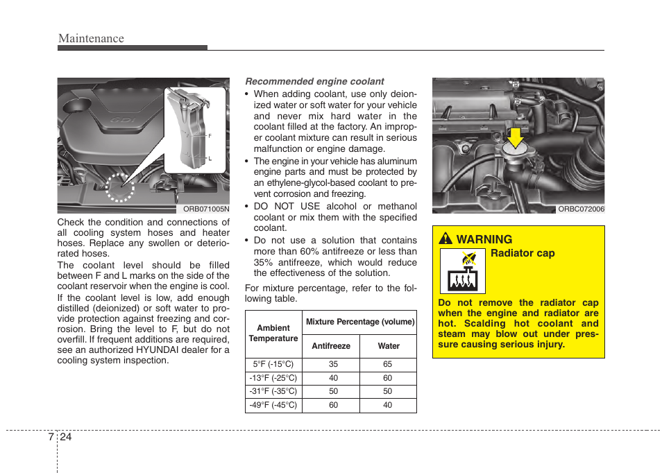 Maintenance | Hyundai 2012 Accent User Manual | Page 299 / 370