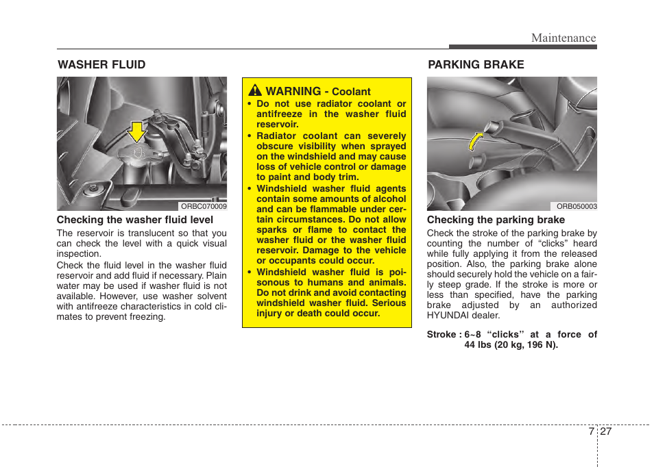 Maintenance | Hyundai 2012 Accent User Manual | Page 302 / 370