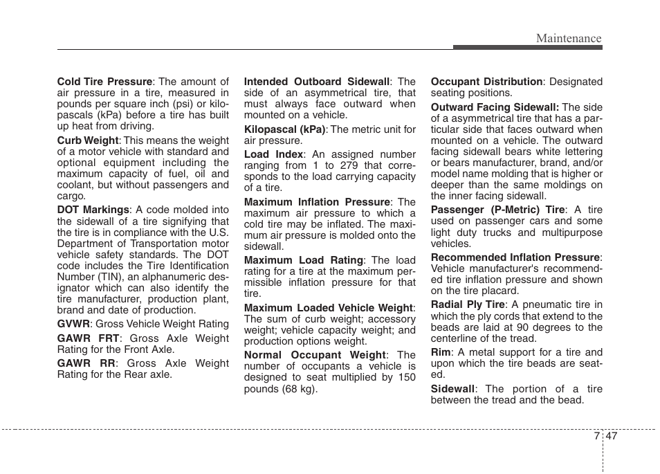 Hyundai 2012 Accent User Manual | Page 322 / 370