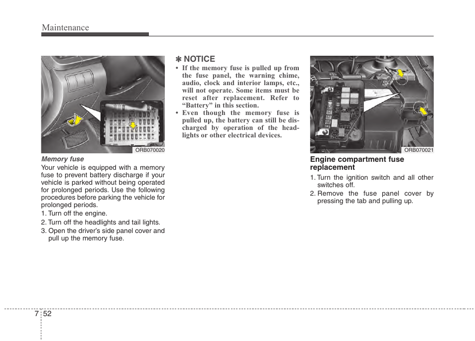 Maintenance | Hyundai 2012 Accent User Manual | Page 327 / 370