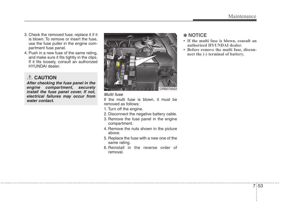 Maintenance | Hyundai 2012 Accent User Manual | Page 328 / 370