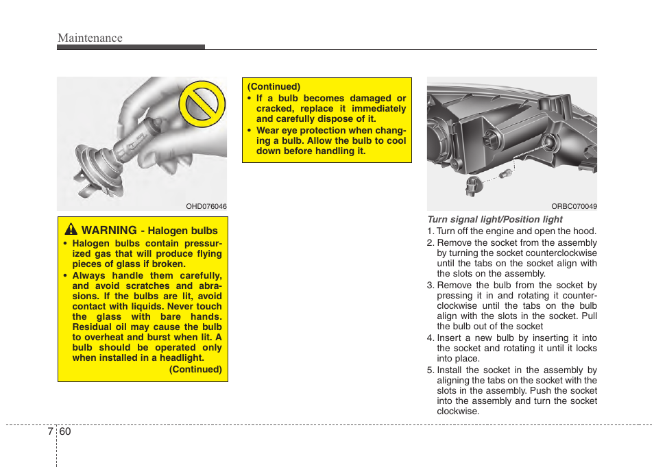 Maintenance | Hyundai 2012 Accent User Manual | Page 335 / 370