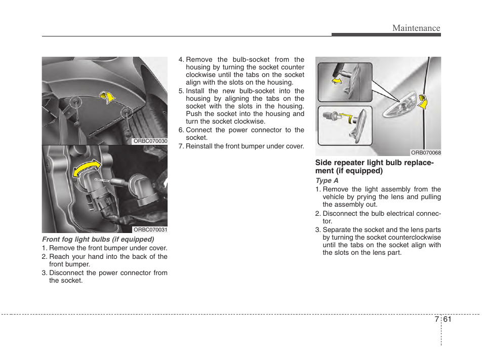 Maintenance | Hyundai 2012 Accent User Manual | Page 336 / 370