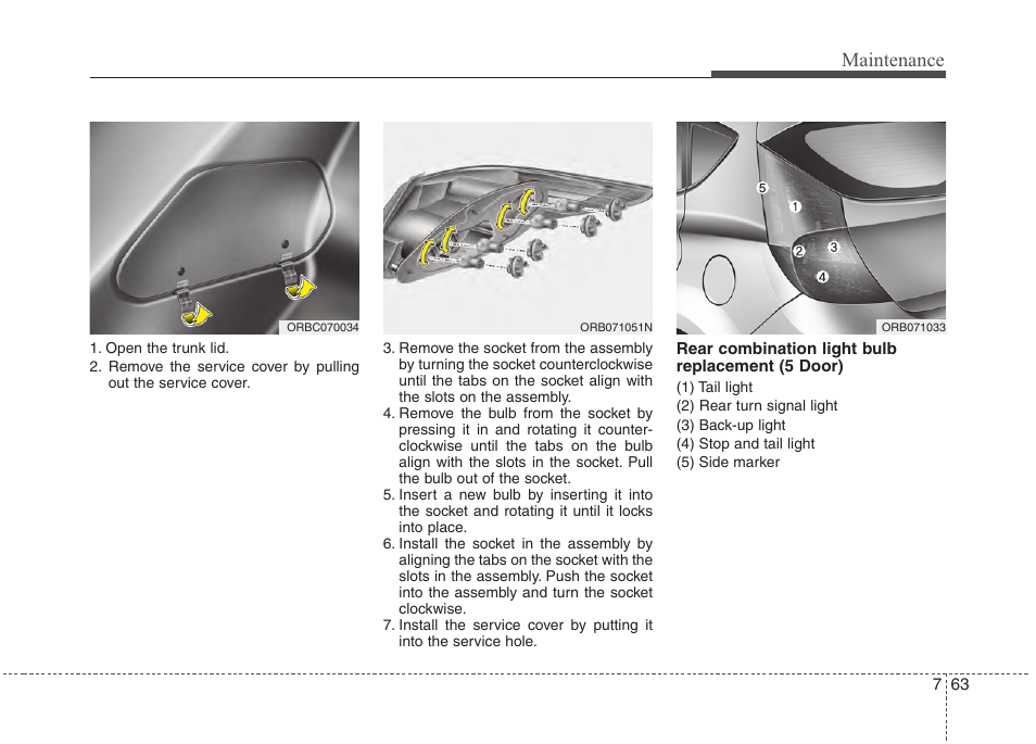 Maintenance | Hyundai 2012 Accent User Manual | Page 338 / 370