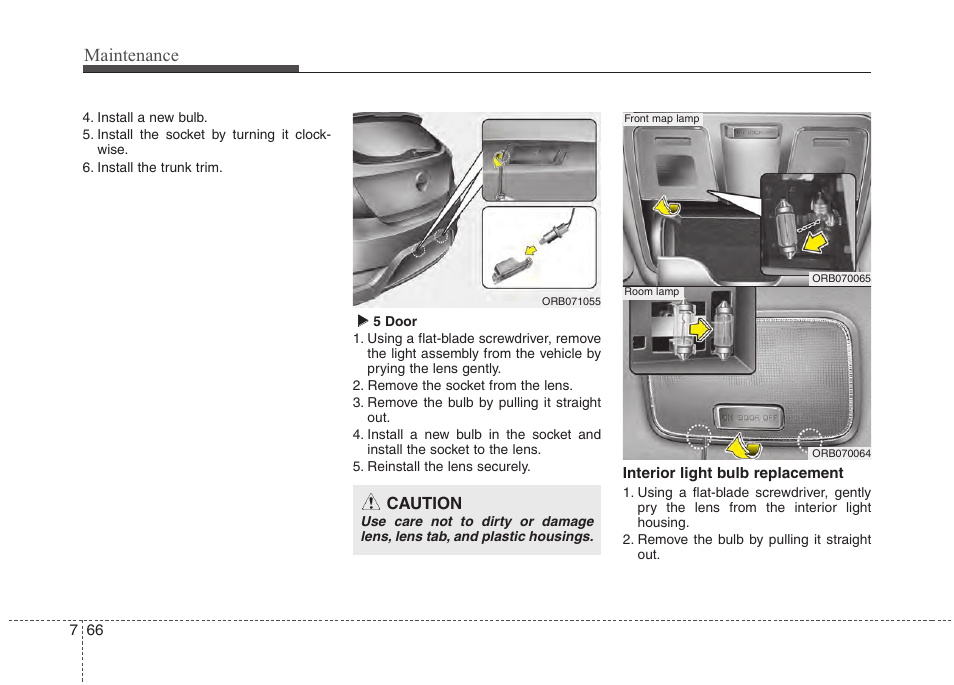 Maintenance | Hyundai 2012 Accent User Manual | Page 341 / 370