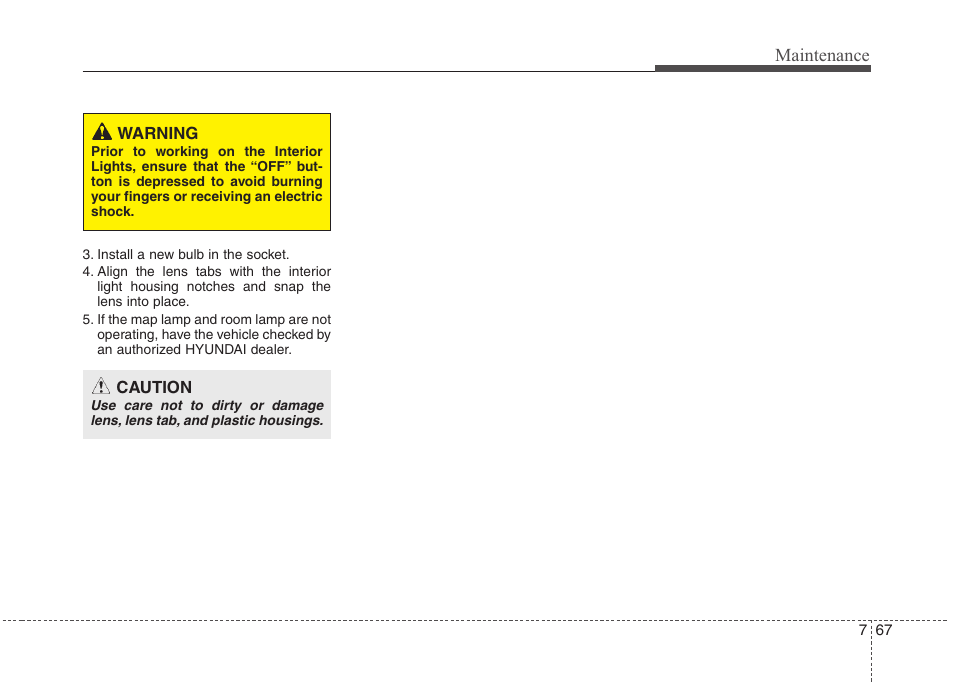 Maintenance | Hyundai 2012 Accent User Manual | Page 342 / 370