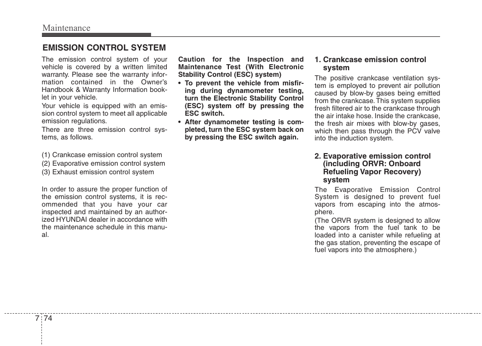 Maintenance | Hyundai 2012 Accent User Manual | Page 349 / 370