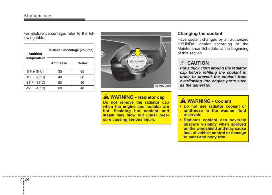 Maintenance | Hyundai 2011 Tucson User Manual | Page 310 / 382