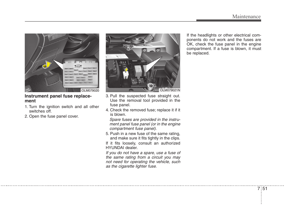 Maintenance | Hyundai 2011 Tucson User Manual | Page 337 / 382