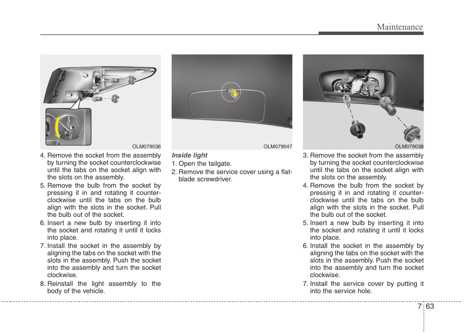 Maintenance | Hyundai 2011 Tucson User Manual | Page 349 / 382