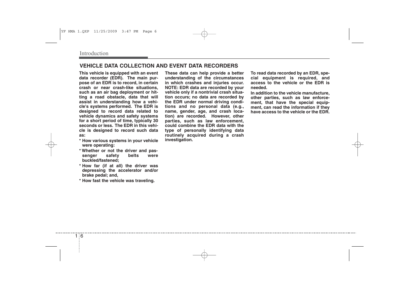 Hyundai 2011 Sonata User Manual | Page 12 / 380