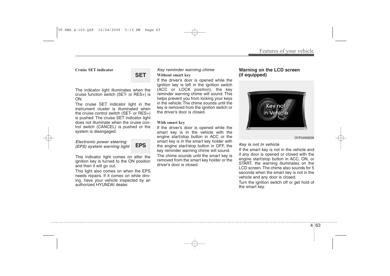 Hyundai 2011 Sonata User Manual | Page 143 / 380